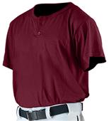 Alleson Adult Two Button Baseball Jerseys CO Alleson Adult Two Button Baseball Jerseys CO