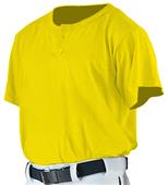 Alleson 522PCY Youth Two Button Baseball Jerseys Alleson 522PCY Youth Two Button Baseball Jerseys