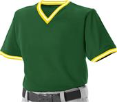Alleson 500MLJY Youth V-Neck Mesh Baseball Jerseys