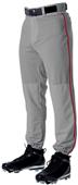 Alleson 605PLP Adult Baseball Pants with Piping Alleson 605PLP Adult Baseball Pants with Piping