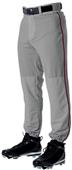 Alleson 605PLP Adult Baseball Pants with Piping Alleson 605PLP Adult Baseball Pants with Piping