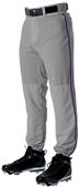 Alleson 605PLP Adult Baseball Pants with Piping Alleson 605PLP Adult Baseball Pants with Piping