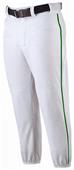 Alleson 605PLPY Youth Baseball Pants with Piping Alleson 605PLPY Youth Baseball Pants with Piping