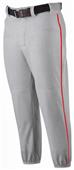Alleson 605PLPY Youth Baseball Pants with Piping Alleson 605PLPY Youth Baseball Pants with Piping