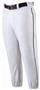 Alleson 605PLPY Youth Baseball Pants w/Piping
