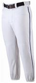 Alleson 605PLPY Youth Baseball Pants with Piping Alleson 605PLPY Youth Baseball Pants with Piping