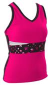 Cheerleaders Superstar Panel Top w/ Keyhole Back