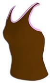 Pizzazz Cheerleaders MVP Racer Back Top-Closeout Pizzazz Cheerleaders MVP Racer Back Top-Closeout