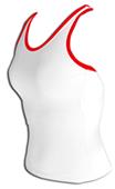 Pizzazz Cheerleaders MVP Racer Back Top-Closeout Pizzazz Cheerleaders MVP Racer Back Top-Closeout