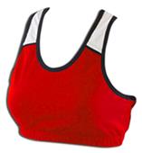 Pizzazz Cheerleaders Tri-Colr Sports Bra Pizzazz Cheerleaders Tri-Colr Sports Bra