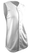 Alleson Women's Full Button Softball Vest-Closeout Alleson Women's Full Button Softball Vest-Closeout