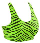 Pizzazz Cheerleaders Animal Print Sports Bras Pizzazz Cheerleaders Animal Print Sports Bras