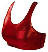 Pizzazz Cheerleaders Metallic Sports Bras Pizzazz Cheerleaders Metallic Sports Bras