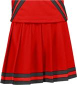 Teamwork Extreme Pleated Cheer Skirt w/3 Stripes Teamwork Extreme Pleated Cheer Skirt w/3 Stripes