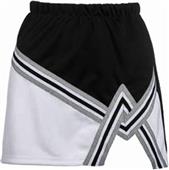 Teamwork 2 Color A-line Cheer Skirt with Trim Teamwork 2 Color A-line Cheer Skirt with Trim