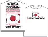 Utopia Soccer Real Football Tshirt Utopia Soccer Real Football Tshirt