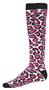 Red Lion Leopard Print Athletic Socks