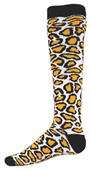Red Lion Leopard Print Athletic Socks Red Lion Leopard Print Athletic Socks