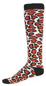 Red Lion Leopard Print Athletic Socks Red Lion Leopard Print Athletic Socks