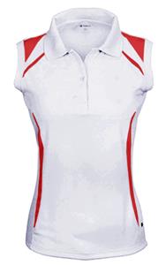 WHITE/SCARLET