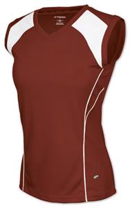 MAROON/WHITE