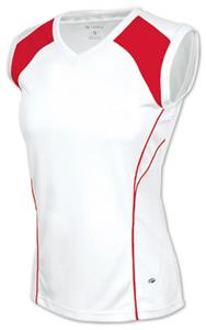 WHITE/SCARLET