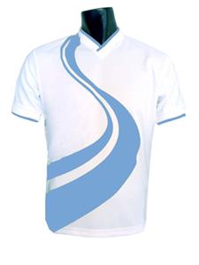 WHITE/SKY BLUE