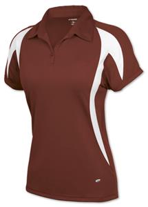 MAROON/WHITE