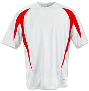 WHITE/SCARLET