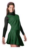 Alleson Solid Stretch Cheerleaders Uniform Shells Alleson Solid Stretch Cheerleaders Uniform Shells