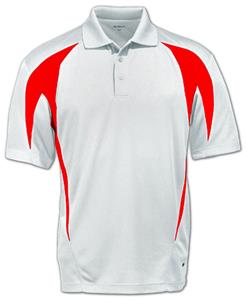 WHITE/SCARLET