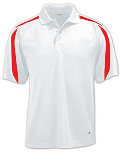 WHITE/SCARLET