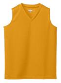 Augusta Girls' Wicking Mesh Sleeveless Jersey