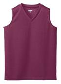 Augusta Girls' Wicking Mesh Sleeveless Jersey