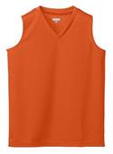 Augusta Girls' Wicking Mesh Sleeveless Jersey