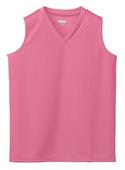 Augusta Girls' Wicking Mesh Sleeveless Jersey