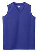 Augusta Girls' Wicking Mesh Sleeveless Jersey