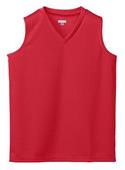 Augusta Girls' Wicking Mesh Sleeveless Jersey