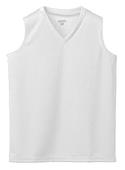 Augusta Girls' Wicking Mesh Sleeveless Jersey