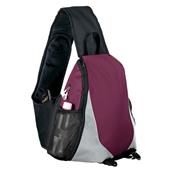 Augusta Adjustable Strap Shiny Texture Sling Bag