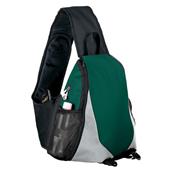 Augusta Adjustable Strap Shiny Texture Sling Bag