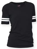 Soffe Juniors V-Neck Football Tee Soffe Juniors V-Neck Football Tee