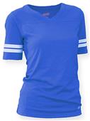 Soffe Juniors V-Neck Football Tee
