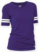 Soffe Juniors V-Neck Football Tee Soffe Juniors V-Neck Football Tee