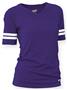 Soffe Juniors V-Neck Football Tee