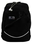 Augusta Zipper Front Tri-Color Small Backpack