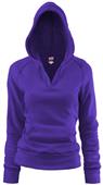 Soffe Juniors Girls Rugby Deep V Hoodie Jacket Soffe Juniors Girls Rugby Deep V Hoodie Jacket