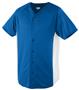 Augusta Wicking Color Block Button Front Jerseys