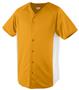 Augusta Wicking Color Block Button Front Jerseys