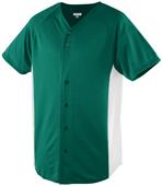 Augusta Youth Wicking Button Front Jerseys